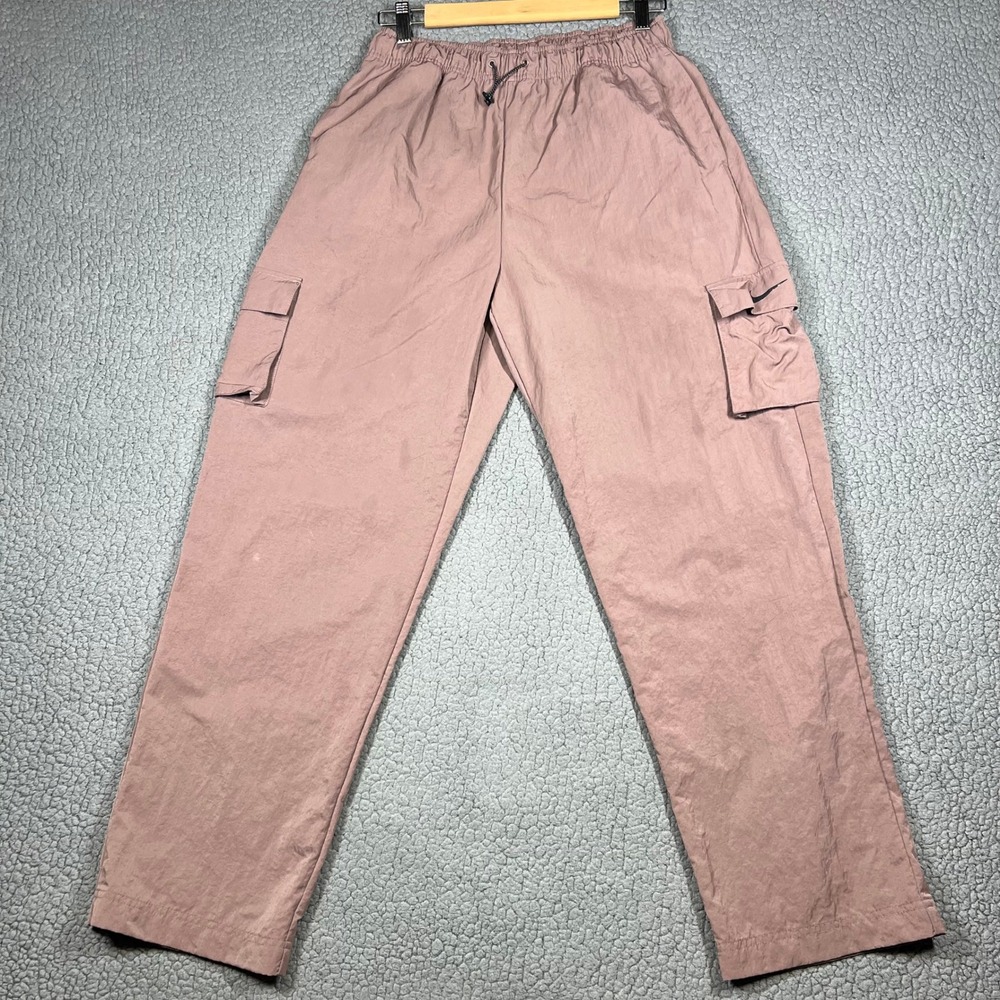 Nike Cargo Pants Womens S Sportswear Essential Woven Pink DO7209-208 Gorpcore